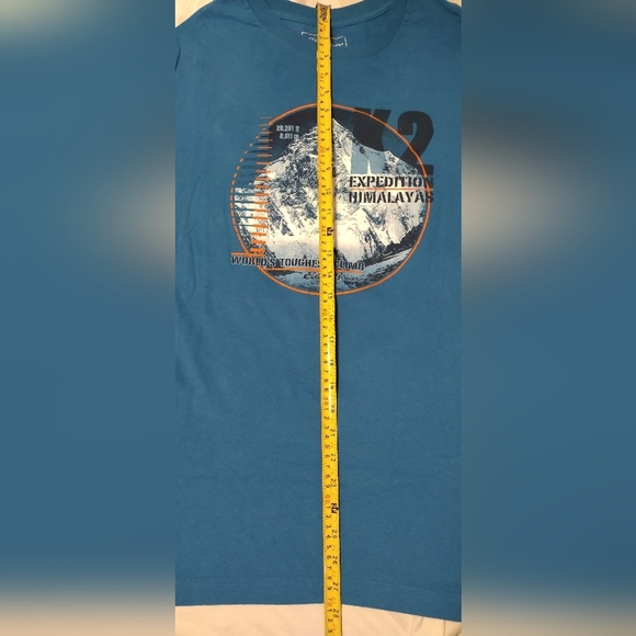 Eddie Bauer K2 Expedition T-shirt, Size XL, Blue - Picture 2 of 5
